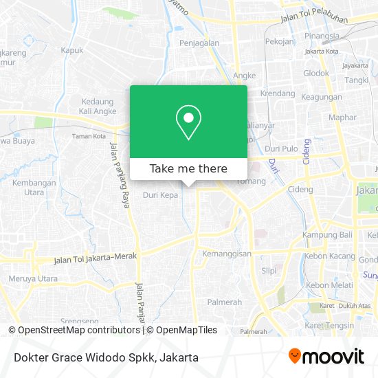 Dokter Grace Widodo Spkk map