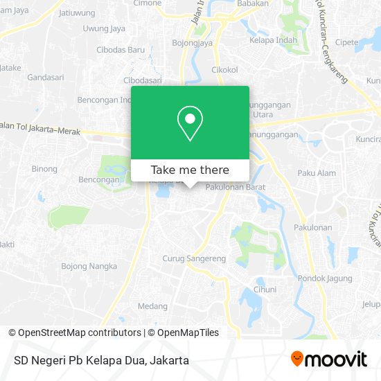 SD Negeri Pb Kelapa Dua map