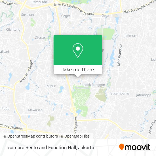 Tsamara Resto and Function Hall map