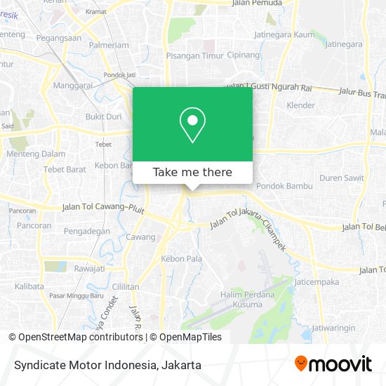 Syndicate Motor Indonesia map