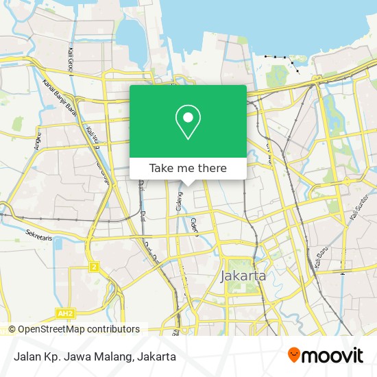 Jalan Kp. Jawa Malang map