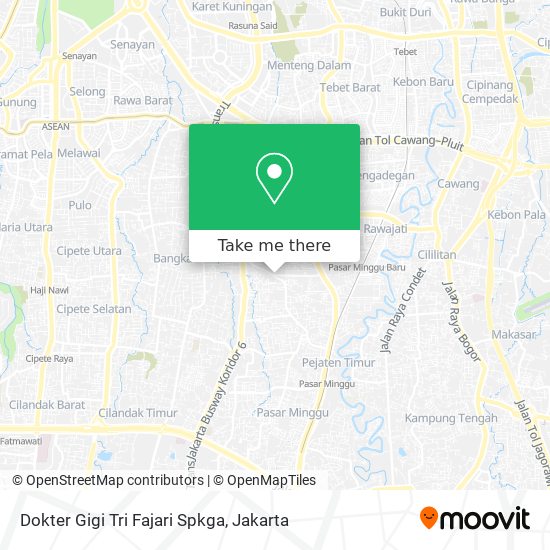 Dokter Gigi Tri Fajari Spkga map