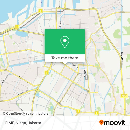 CIMB Niaga map