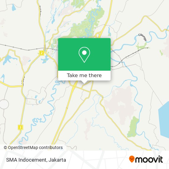 SMA Indocement map
