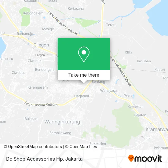 Dc Shop Accessories Hp map