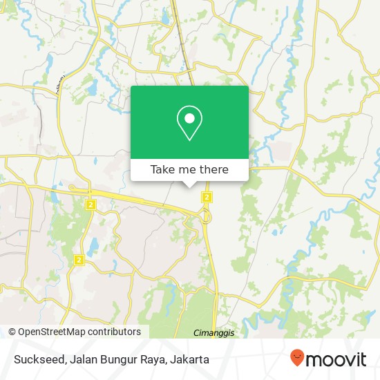 Suckseed, Jalan Bungur Raya map