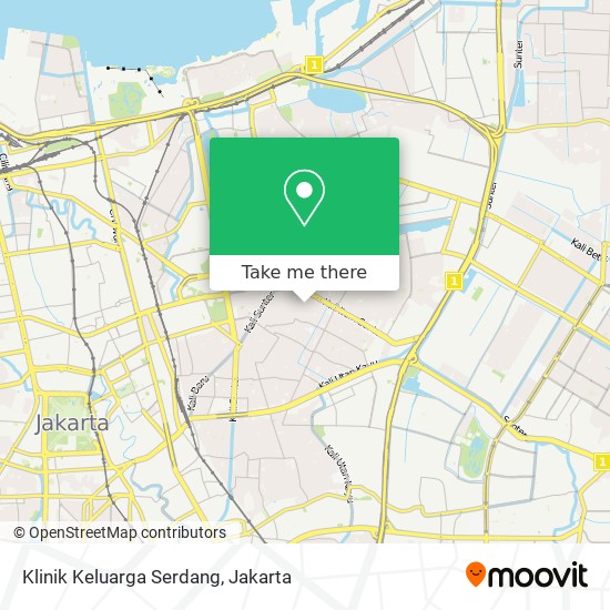 Klinik Keluarga Serdang map