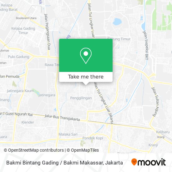 Bakmi Bintang Gading / Bakmi Makassar map