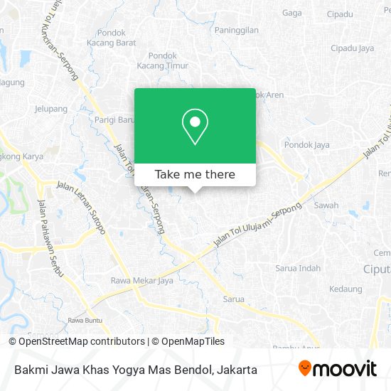 Bakmi Jawa Khas Yogya Mas Bendol map