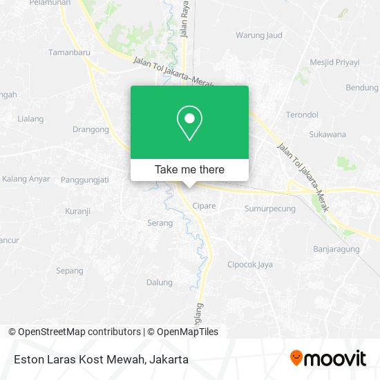 Eston Laras Kost Mewah map