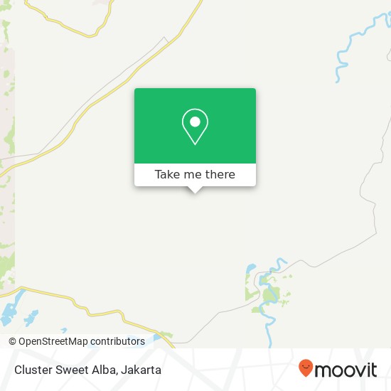 Cluster Sweet Alba, Cluster Sweet Alba Setu map