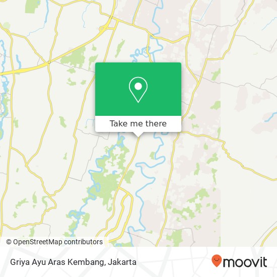 Griya Ayu Aras Kembang map