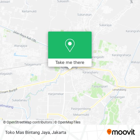 Toko Mas Bintang Jaya map