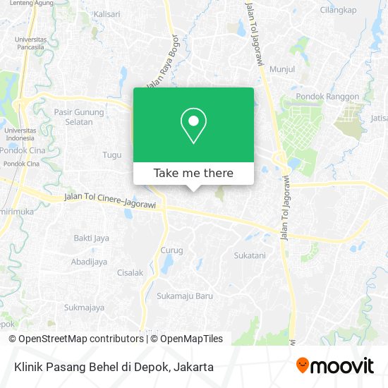 Klinik Pasang Behel di Depok map