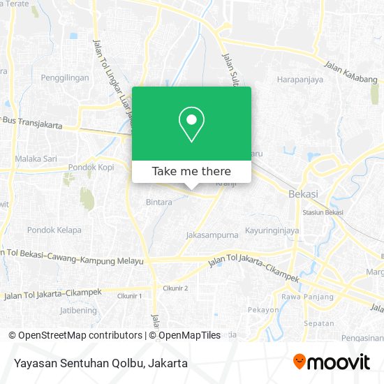 Yayasan Sentuhan Qolbu map