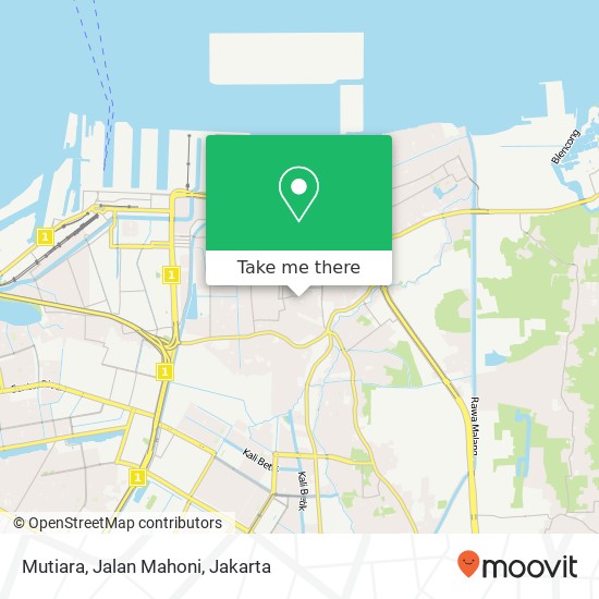 Mutiara, Jalan Mahoni map