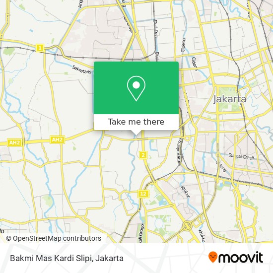 Bakmi Mas Kardi Slipi map