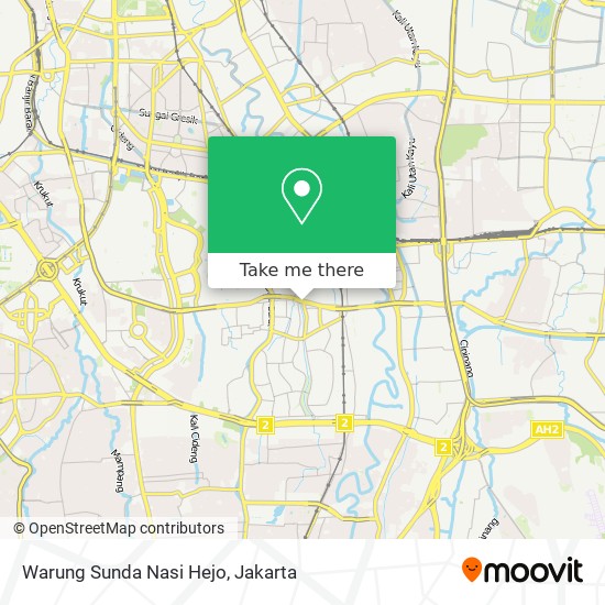 Warung Sunda Nasi Hejo map