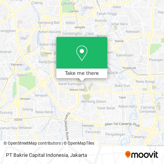 PT Bakrie Capital Indonesia map