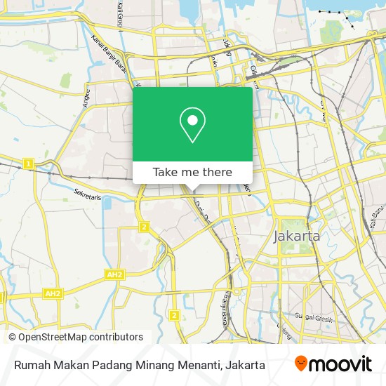 Rumah Makan Padang Minang Menanti map