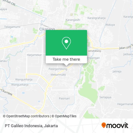PT Galileo Indonesia map