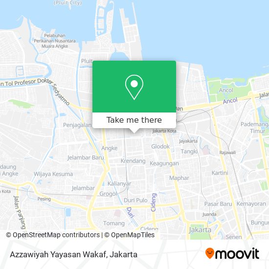 Azzawiyah Yayasan Wakaf map