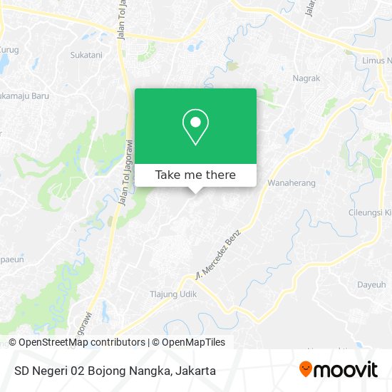 SD Negeri 02 Bojong Nangka map