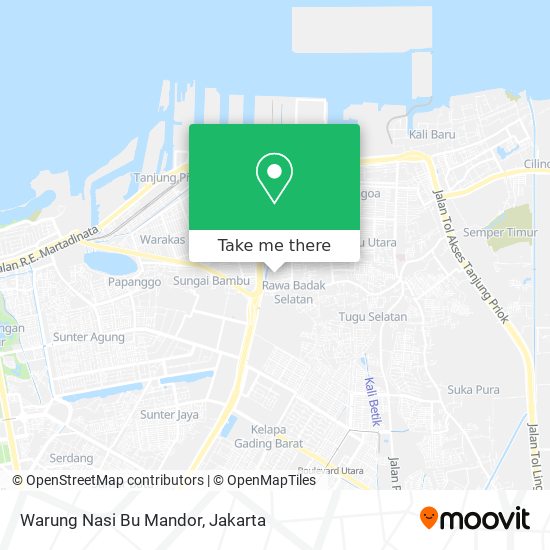 Warung Nasi Bu Mandor map