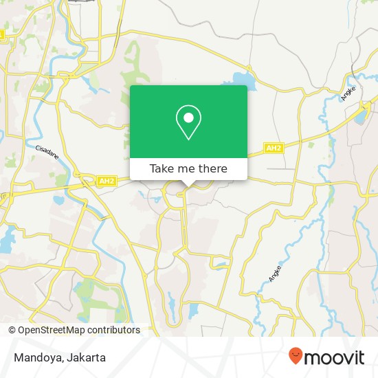 Mandoya, Jalan Jalur Sutera Timur map