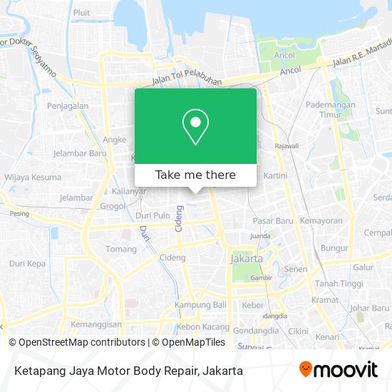Ketapang Jaya Motor Body Repair map
