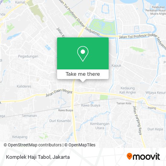 Komplek Haji Tabol map