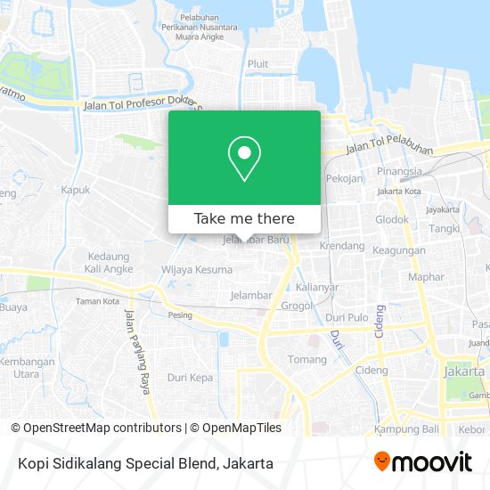 Kopi Sidikalang Special Blend map