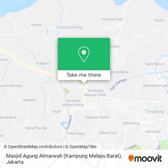 Masjid Agung Almarwah (Kampung Melayu Barat) map