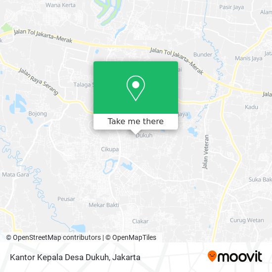 Kantor Kepala Desa Dukuh map