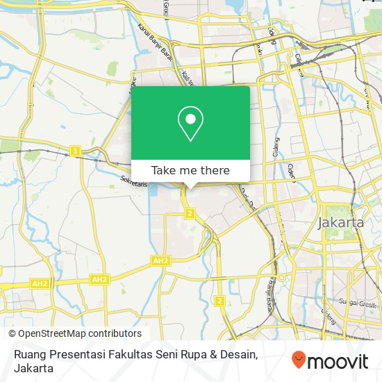 Ruang Presentasi Fakultas Seni Rupa & Desain map