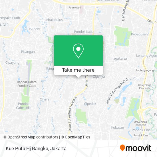 Kue Putu Hj Bangka map