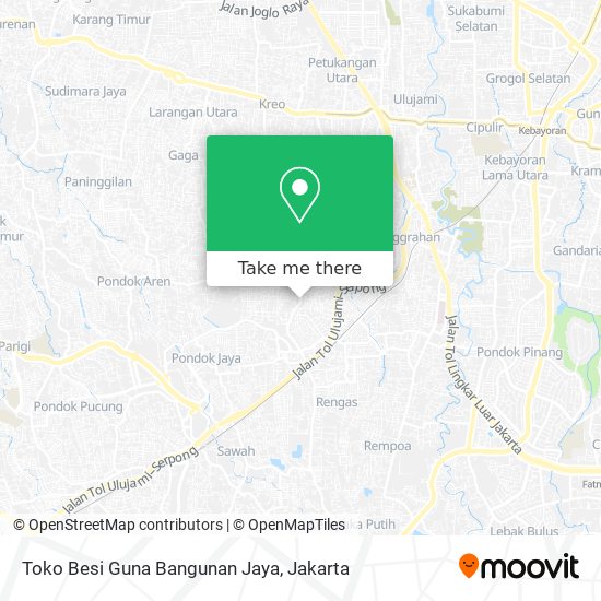 Toko Besi Guna Bangunan Jaya map