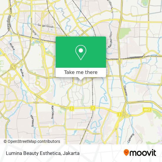 Lumina Beauty Esthetica map