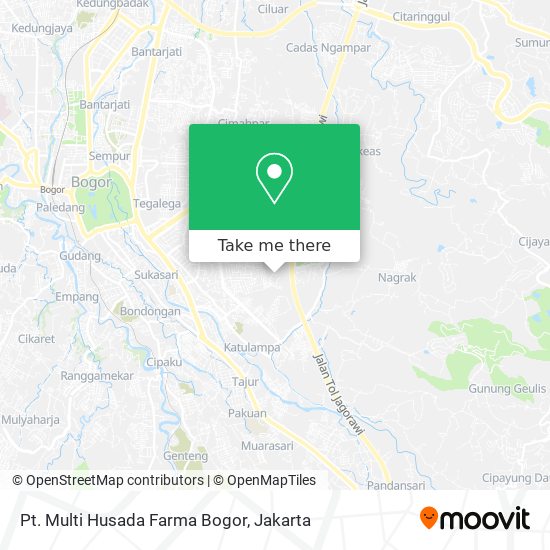 Pt. Multi Husada Farma Bogor map
