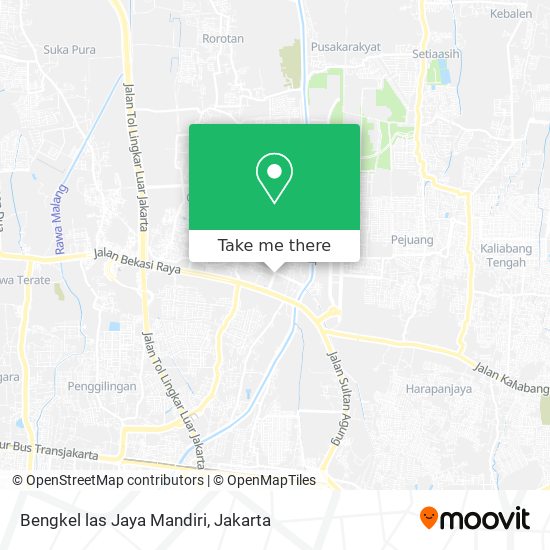 Bengkel las Jaya Mandiri map