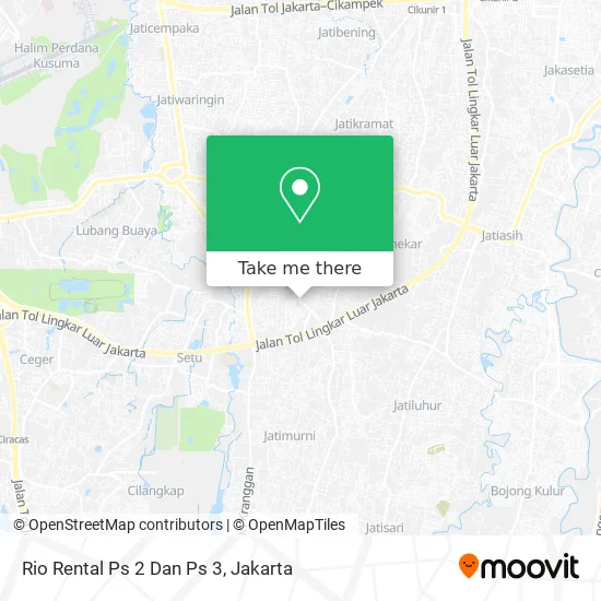 Rio Rental Ps 2 Dan Ps 3 map