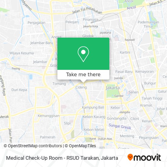Medical Check-Up Room - RSUD Tarakan map