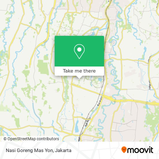 Nasi Goreng Mas Yon map