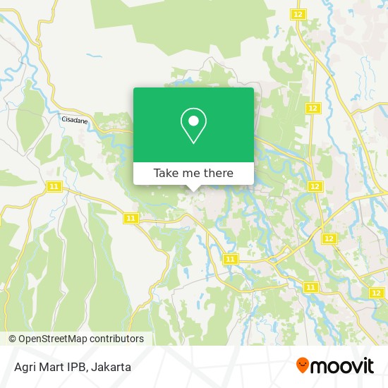 Agri Mart IPB map