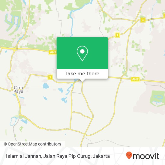 Islam al Jannah, Jalan Raya Plp Curug map