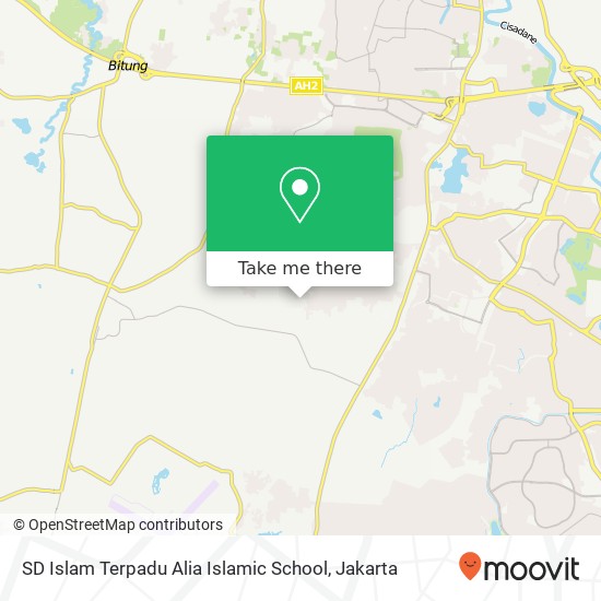 SD Islam Terpadu Alia Islamic School map