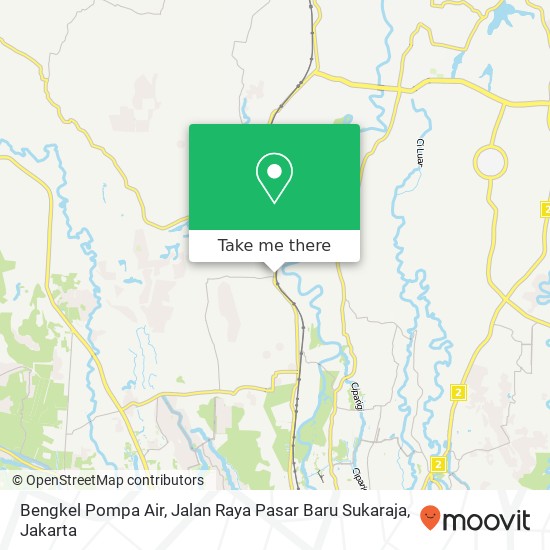 Bengkel Pompa Air, Jalan Raya Pasar Baru Sukaraja map
