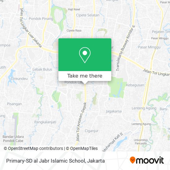 Primary-SD al Jabr Islamic School map