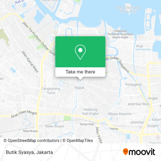 Butik Syasya map