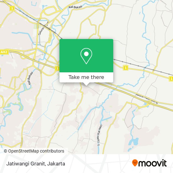 Jatiwangi Granit map